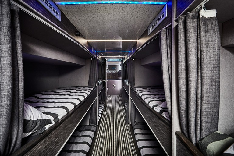 sleeper tour bus for sale