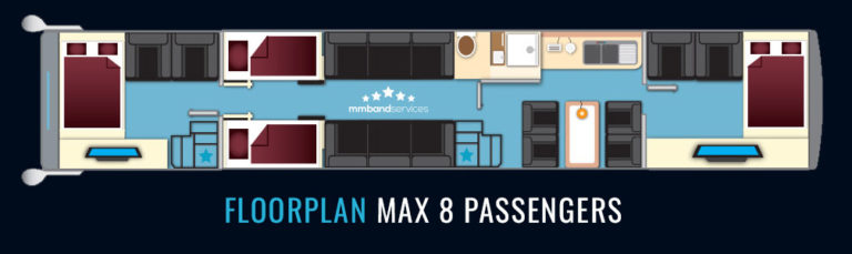 band tour bus layout