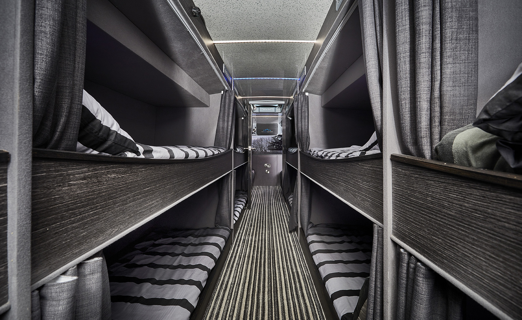 Band Tour Bus Bunks