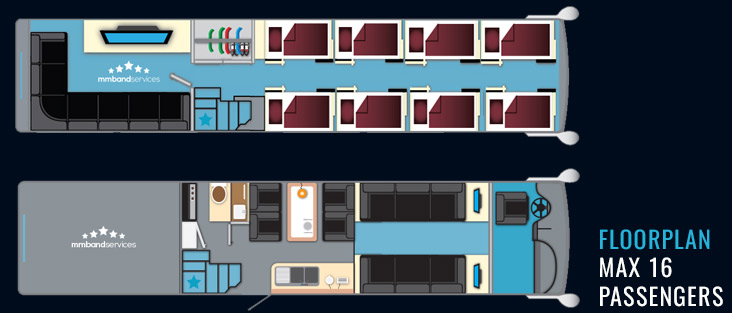 tour bus with beds