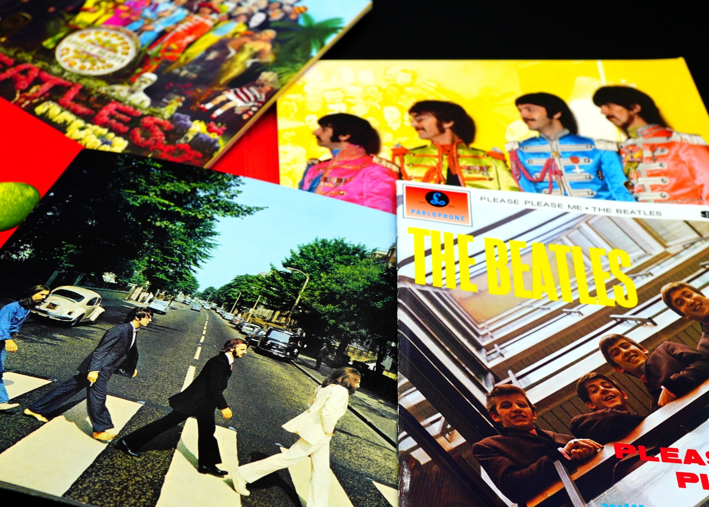 The Beatles photo books and magazines
